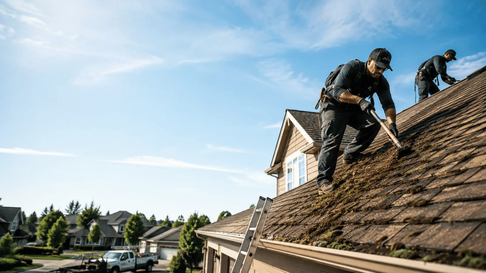 Roof Moss Removal in Fairfield, CA near me